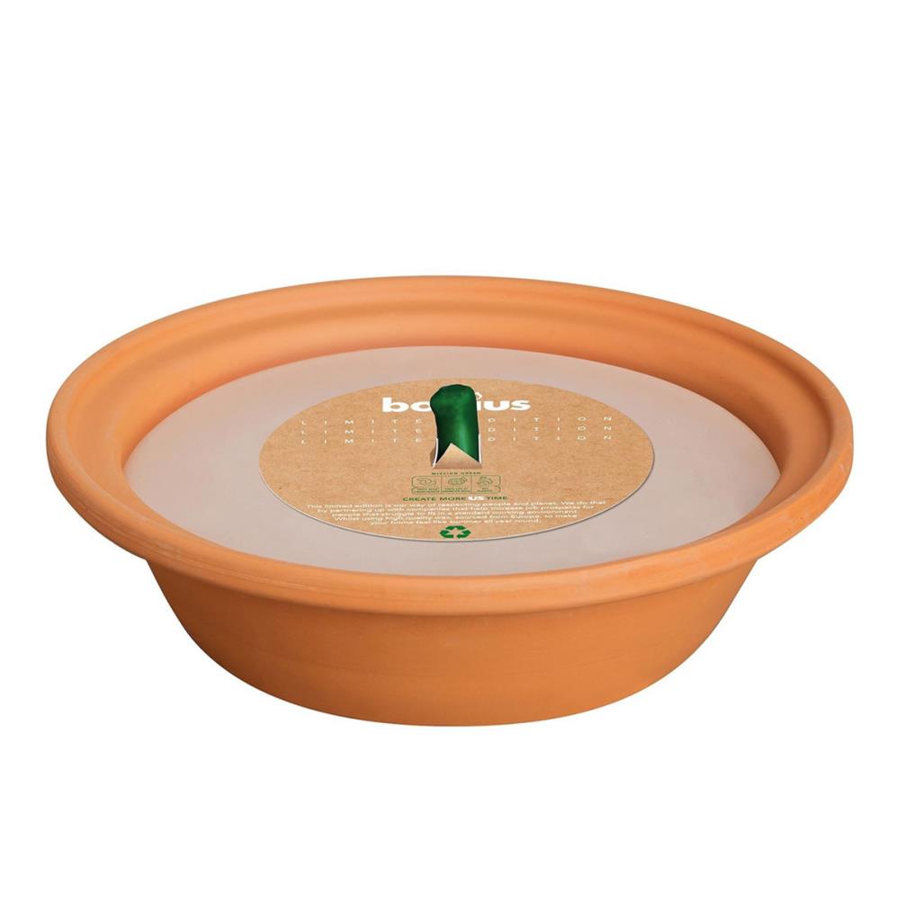 Bolsius Divine Earth Terracotta Bowl Candle £10.79